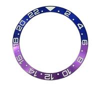 XTINKOPW 1pc 38mm Black Purple Blue Watch Bezel(24 BLUE PURPLE)