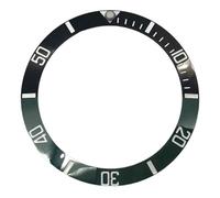 XTINKOPW 1pc 38mm Ceramic Bezel Stainless Steel Fit 40mm Automatic Mechanical Case Watch Parts Black Blue Green Rose Gold Gray Yellow Pink(07)