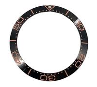 XTINKOPW 1pc 38mm Ceramic Bezel Stainless Steel Fit 40mm Automatic Mechanical Case Watch Parts Black Blue Green Rose Gold Gray Yellow Pink(32)