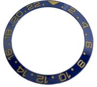 XTINKOPW 1pc 38mm Outer Diameter 30.5 Inner Diameter Ceramic Bezel with Embedded Ring Inclined to Fit 40mm Case NH35 NH34 GMT Accessories(A7)