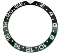 XTINKOPW 1pc 38mm Outer Diameter 30.5 Inner Diameter Ceramic Bezel with Embedded Ring Inclined to Fit 40mm Case NH35 NH34 GMT Accessories(A5)