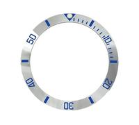 XTINKOPW 1pc 38mm SKX007 Polished Bright Curved Ceramic Bezel Insert Fit for SKX007 SUB SRPD Watch Case Spare Parts for Watches Bezel Insert(03 Bezel Insert)