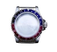 XTINKOPW 1pc 39.5mm 1960 Vintage Watch Case for NH35 NH36 Sub Retro Dome Glass 904L Stainless Steel Aluminium Bezel Case(A2)