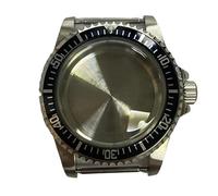 XTINKOPW 1pc 39.5mm 1960 Vintage Watch Case for NH35 NH36 Sub Retro Dome Glass 904L Stainless Steel Aluminium Bezel Case(A9)