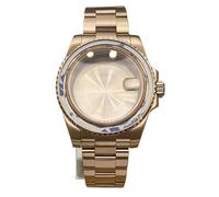 XTINKOPW 1pc 40mm Gold Black Watch Case Glass for NH35 NH36 NH34 NH38 2824 8215 Movement 28.5mmDial(#M14/24,ETA 2824)