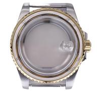 XTINKOPW 1pc 40mm Men's Watch Case Crystal Glass for Nh35 Nh36 ETA 2824 Miyota 8215 Movement 28.5mm GMT-Master(Glass Cover 1,NH34 35 36 38)