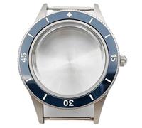 XTINKOPW 1pc 40mm Watch Case Domed Glass Solid Stainless Steel for NH35 NH36 Watches Automatic Movement Accessory(Case 5)