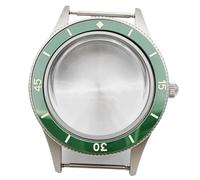 XTINKOPW 1pc 40mm Watch Case Domed Glass Solid Stainless Steel for NH35 NH36 Watches Automatic Movement Accessory(Case 4)