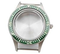 XTINKOPW 1pc 40mm Watch Case Domed Glass Solid Stainless Steel for NH35 NH36 Watches Automatic Movement Accessory(Case 10)