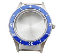 XTINKOPW 1pc 40mm Watch Case Domed Glass Solid Stainless Steel for NH35 NH36 Watches Automatic Movement Accessory(2)