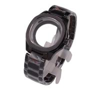 XTINKOPW 1pc 40mm Watch Case Glass Fit NH35A NH35 NH36A PT5000 ETA2824 ST2130 Automatic Movement Stainless Steel Strap Case(C,ETA2824 PT5000)