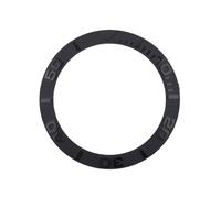 XTINKOPW 1pc 40mm Watch Ring Ceramic Bezel The Outer Ring of The Case Scale Circle Watch Accessories OD 40mm Inner Diameter 31.6mm(NO.10)