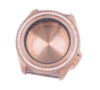 XTINKOPW 1pc 41mm Watch Case Black/Blue/Sky Blue/White/Green/Brown Chapter Ring for NH35 NH36 Movement 3.8 Crown Glass(C10)