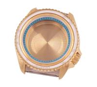 XTINKOPW 1pc 41mm Watch Case Black/Blue/Sky Blue/White/Green/Brown Chapter Ring for NH35 NH36 Movement 3.8 Crown Glass(B9)
