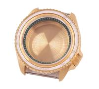 XTINKOPW 1pc 41mm Watch Case Black/Blue/Sky Blue/White/Green/Brown Chapter Ring for NH35 NH36 Movement 3.8 Crown Glass(B10)