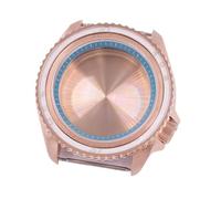 XTINKOPW 1pc 41mm Watch Case Black/Blue/Sky Blue/White/Green/Brown Chapter Ring for NH35 NH36 Movement 3.8 Crown Glass(D3)