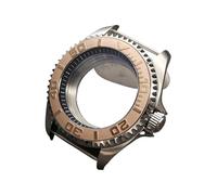 XTINKOPW 1pc 42mm Silver SKX007 Transparent Back Cover Watch Case Dome Crystal Glass Fits NH35 NH36 7S26 4R Movement Men Watch Cases(24)