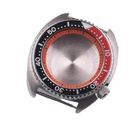 XTINKOPW 1pc 45mm Glass Ceramic Bezel 316L Stainless Steel Watch Case Fit NH35 NH36 Movement(A)