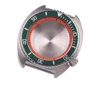 XTINKOPW 1pc 45mm Glass Ceramic Bezel 316L Stainless Steel Watch Case Fit NH35 NH36 Movement(C)