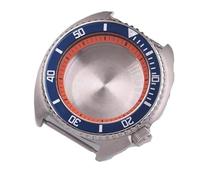 XTINKOPW 1pc 45mm Glass Ceramic Bezel 316L Stainless Steel Watch Case Fit NH35 NH36 Movement(E)