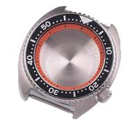 XTINKOPW 1pc 45mm Glass Ceramic Bezel 316L Stainless Steel Watch Case Fit NH35 NH36 Movement(F)