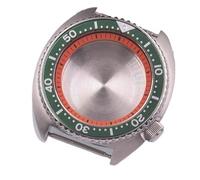 XTINKOPW 1pc 45mm Glass Ceramic Bezel 316L Stainless Steel Watch Case Fit NH35 NH36 Movement(I)