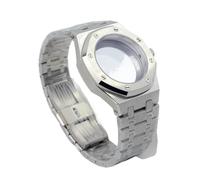 XTINKOPW 1pc AP Watch Case 39MM Diameter Case NH35/36/34/4R/6R Movement 28.5mm Dial 3 O'clock Position Mirror(Case and Strap)