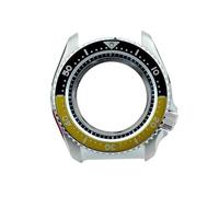XTINKOPW 1pc Black SKX007 Case Transparent NH35/NH36/4R/6R 20Bar Assembly Watch Case 3.8 O'clock Case 28.5mm Dial(Steel-1)