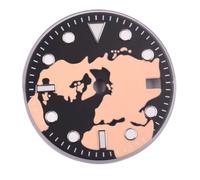 XTINKOPW 1pc Green Luminous Watch Dial 29mm Fit NH34 NH34A Movement Sterile Dial(B)