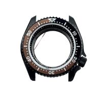 XTINKOPW 1pc Modified Transparent SKX007 Case NH35/NH36/4R/6R 20Bar Assembly Watch Case 3.8 O'clock Case 28.5mm Dial(Black-3)