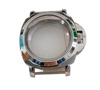 XTINKOPW 1pc NH35 40MM Watch Case Stainless Steel with Handle Case for NH35 NH36 4R36 7S26 Movement Watch Accessories Silver Color(Polished Case)