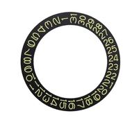 XTINKOPW 1pc NH35 Colorful Digit Datewheel Patch Black Background Replace Date Disc 3H Fit to NH34 NH35A NH36A Movement(TP-21)