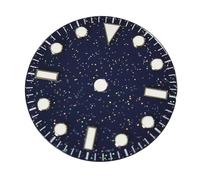 XTINKOPW 1pc NH35 Dial 28.5mm Watch Dial NH35 Dial NH36 Dial Starry Sky Dial Luminous Dial DIY Custom Suitable for NH35/NH36 Movement(202)