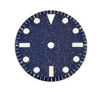 XTINKOPW 1pc NH35 Dial Blue Starry Sky Face C3 BGW9 Night Light Fit NH34 NH35A NH36 Diving 200m Can 007 Etc. 28.5mm(WZ-N-161)