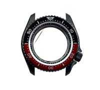 XTINKOPW 1pc NH35/NH36/4R/6R Modified SKX007 Case Transparent 20Bar Assembly Watch Case 3.8 O'clock Case 28.5mm Dial(Black-4)