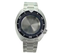 XTINKOPW 1pc NH36 45mm Watch Cases 316L Stainless Steel Bracelet Crystal for NH35 NH36 NH34/38 Movement 28.5mm Dial(Deep Blue Chapter 1)