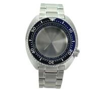 XTINKOPW 1pc NH36 45mm Watch Cases 316L Stainless Steel Bracelet Crystal for NH35 NH36 NH34/38 Movement 28.5mm Dial(Deep Blue Chapter 2)