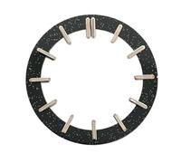 XTINKOPW 1pc NH70 Dial 31.8mm Transparent Hollow Out Starry Sky Green Luminous Watch Face for NH70 Movement Modified Part(Black Rose Nail)