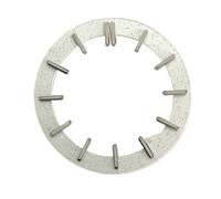 XTINKOPW 1pc NH70 Dial 31.8mm Transparent Hollow Out Starry Sky Green Luminous Watch Face for NH70 Movement Modified Part(White Silver Nail)