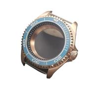 XTINKOPW 1pc Rose Gold Watch Case Dome Crystal Glass Fits NH35 NH36 7S 4R Movement 28.5mm Dial Transparent Back Cover Watch Cases(20)