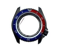 XTINKOPW 1pc SKX007 Case Transparent NH35/NH36/4R/6R 20Bar Assembly Watch Case 3.8 O'clock Case 28.5mm Dial(Black-6)