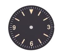 XTINKOPW 1pc Sterile Luminous 28.5mm Watch Dial for NH35 NH36 ETA 2824 2836 Miyota 8215 8205 821A Automatic Movement(A)