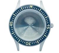 XTINKOPW 1pc Vintage 40mm Stainless Steel Watch Case Ceramic Bezel K9 Bubble Glass Suitable for NH35/36 Automatic Movement 20Bar(X-1)