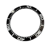 XTINKOPW 1pc Watch Parts 39.7mm/31.8mm Black Aluminum Bezel Insert Suitable For Heimdallr Seaghost Watch Case(Black Aluminum)