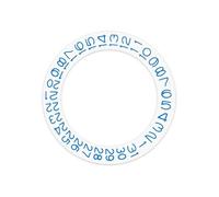 XTINKOPW 1pc White NH35 NH36 Date Dial Fits NH35 NH36 4R35 4R36 Automatic Mechanical Movement NH35 Date Dial Wheel(A14)