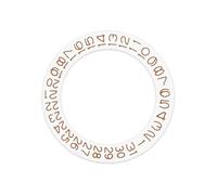 XTINKOPW 1pc White NH35 NH36 Date Dial Fits NH35 NH36 4R35 4R36 Automatic Mechanical Movement NH35 Date Dial Wheel(A3)