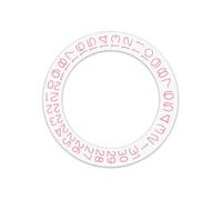 XTINKOPW 1pc White NH35 NH36 Date Dial Fits NH35 NH36 4R35 4R36 Automatic Mechanical Movement NH35 Date Dial Wheel(A6)