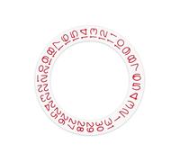 XTINKOPW 1pc White NH35 NH36 Date Dial Fits NH35 NH36 4R35 4R36 Automatic Mechanical Movement NH35 Date Dial Wheel(A8)