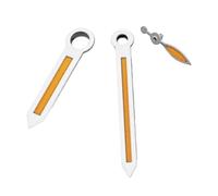 XTINKOPW 1set ETA6497 Watch Hands Green Luminous Fit ETA 6497 6498 ST3600 3620 Movement Accessory Part(Style 2)