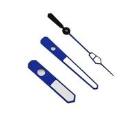 XTINKOPW 1set NH35 Hands Green Red Silver Gold Blue Orange Watches Needles Luminous for NH34 NH36 Movement Pointers(NO.11 Blue Black)